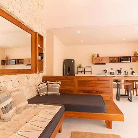 Апартаменти Casa De Piedra - Departamentos Bacalar- Екстер'єр фото