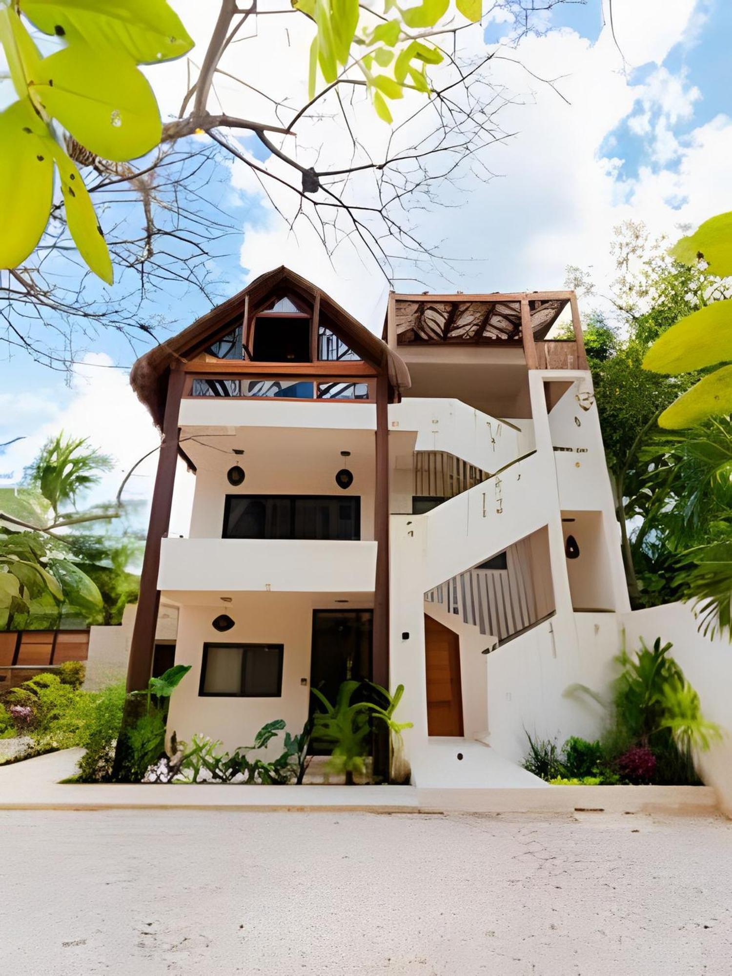 Апартаменти Casa De Piedra - Departamentos Bacalar- Екстер'єр фото