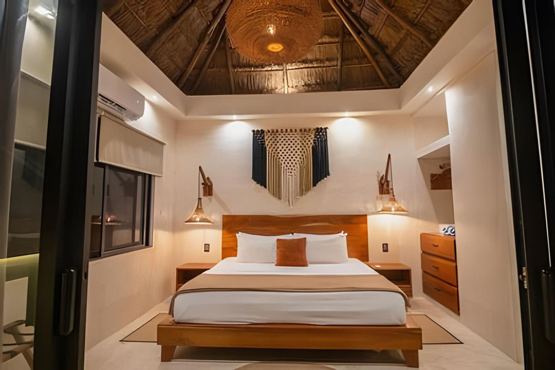 Апартаменти Casa De Piedra - Departamentos Bacalar- Екстер'єр фото