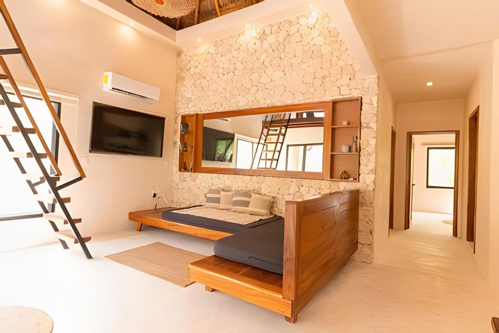 Апартаменти Casa De Piedra - Departamentos Bacalar- Екстер'єр фото