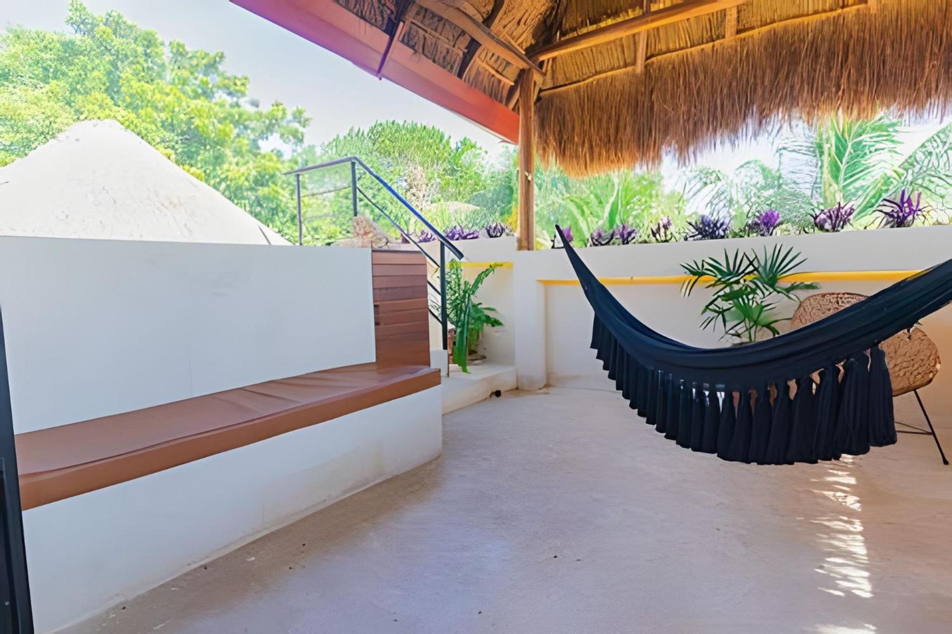Апартаменти Casa De Piedra - Departamentos Bacalar- Екстер'єр фото