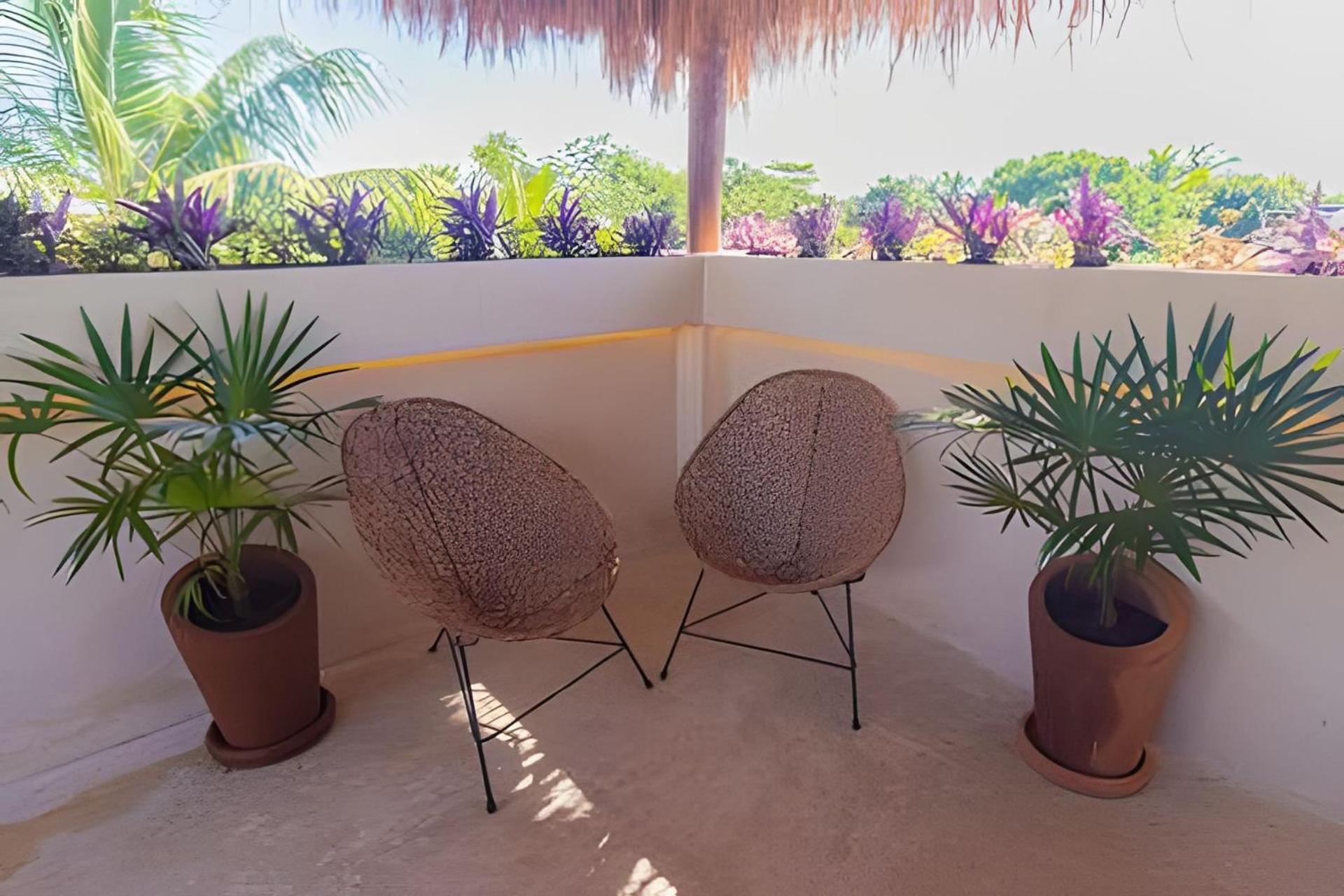 Апартаменти Casa De Piedra - Departamentos Bacalar- Екстер'єр фото