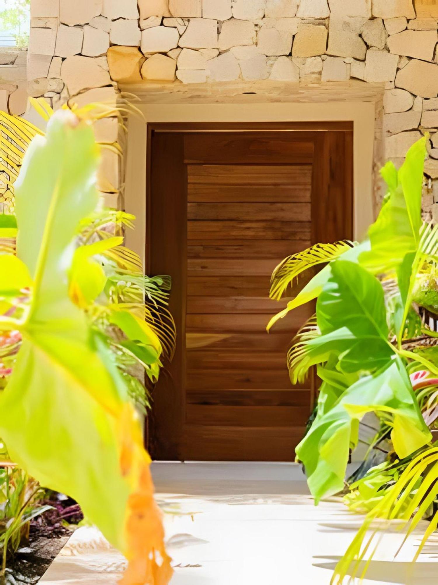 Апартаменти Casa De Piedra - Departamentos Bacalar- Екстер'єр фото