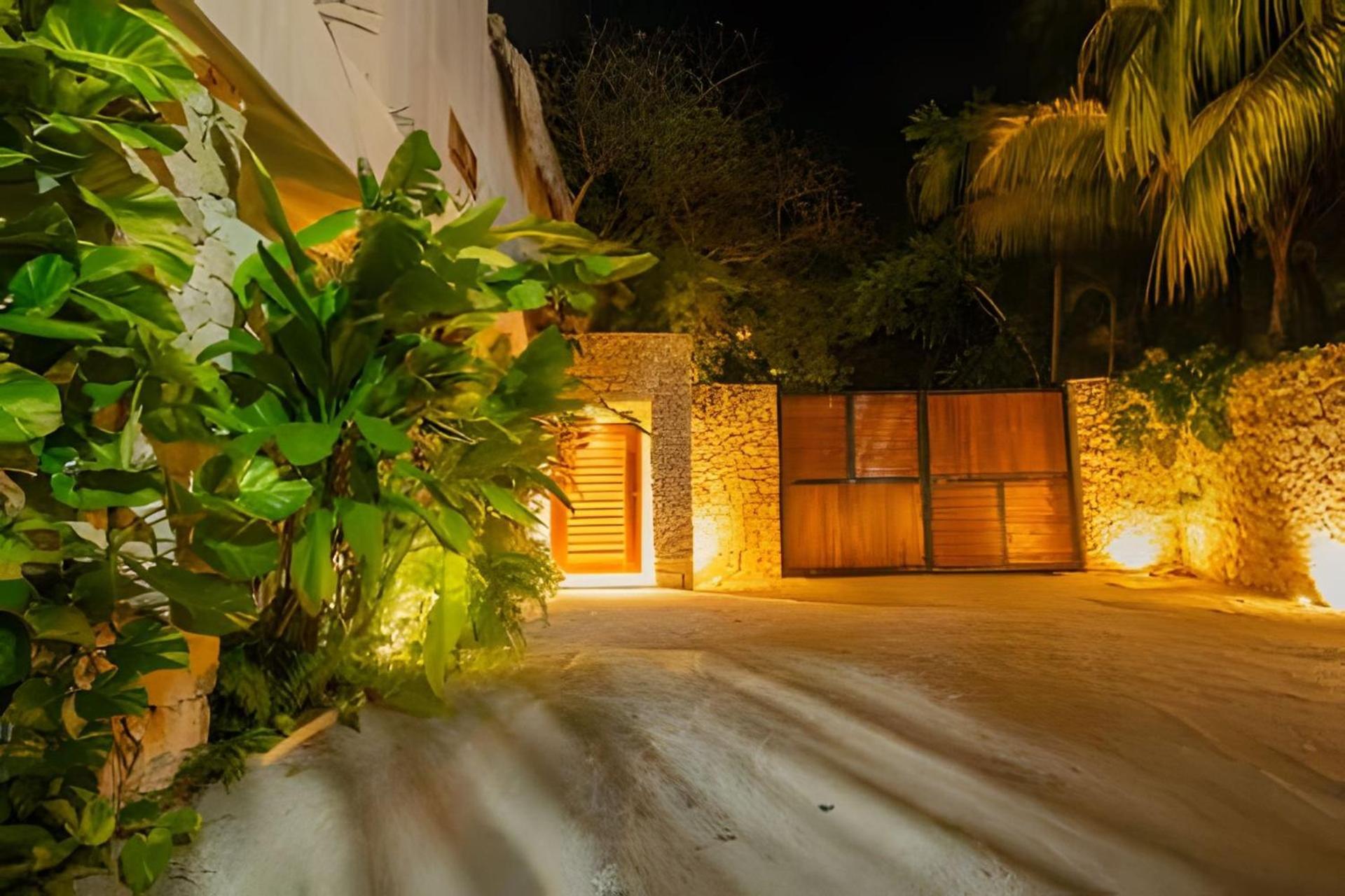 Апартаменти Casa De Piedra - Departamentos Bacalar- Екстер'єр фото