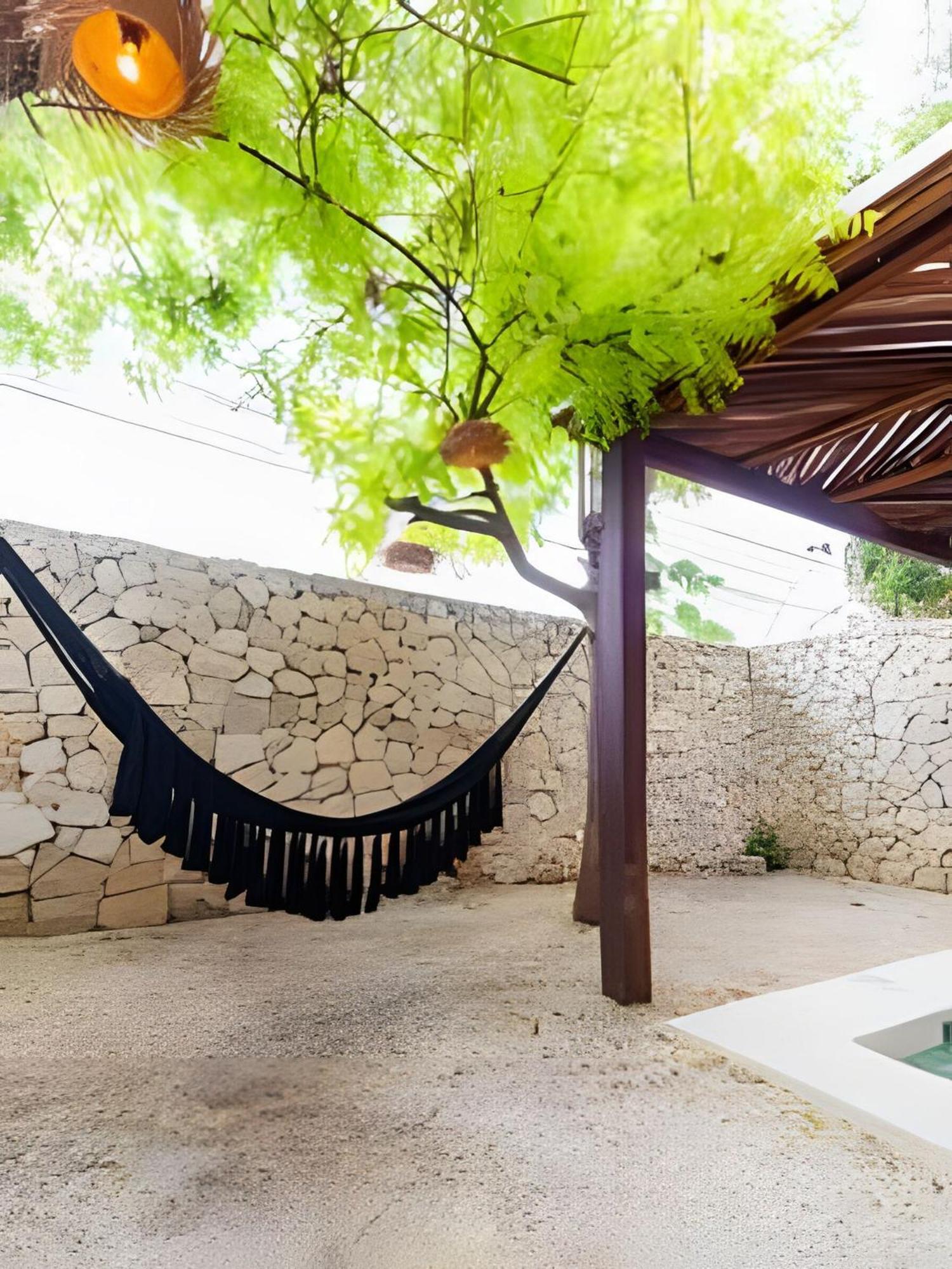 Апартаменти Casa De Piedra - Departamentos Bacalar- Екстер'єр фото