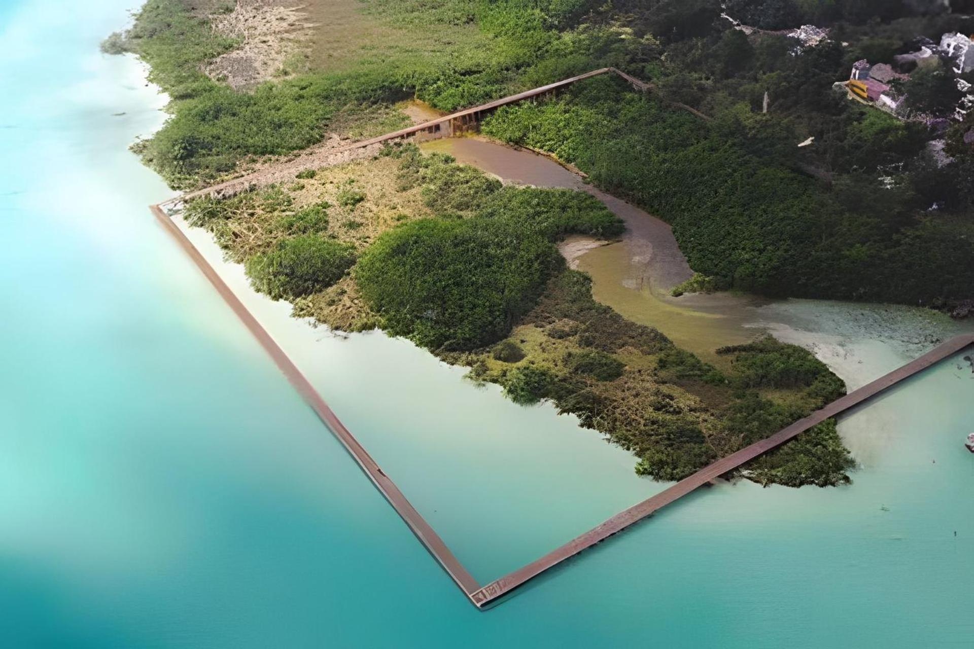 Апартаменти Casa De Piedra - Departamentos Bacalar- Екстер'єр фото