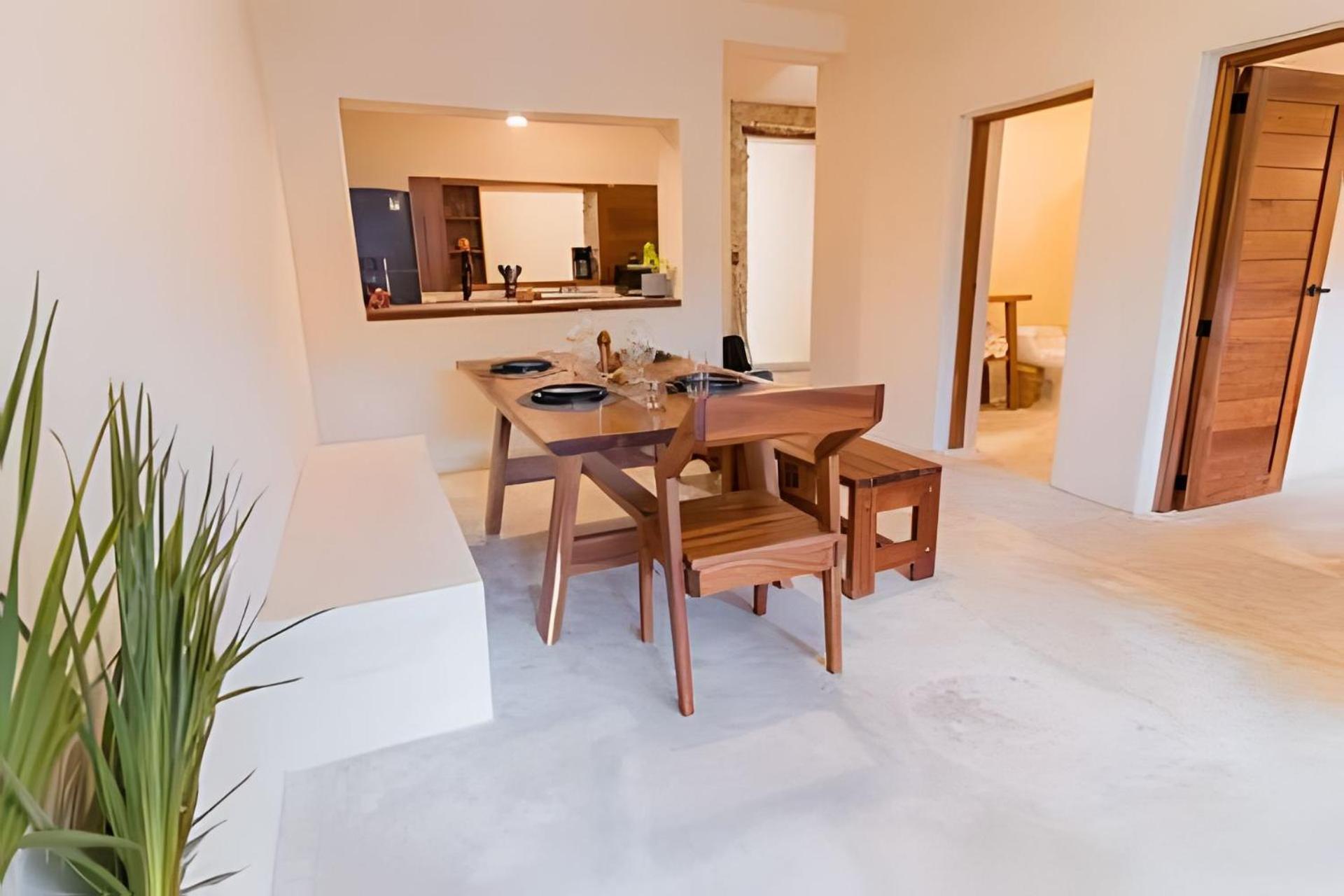 Апартаменти Casa De Piedra - Departamentos Bacalar- Екстер'єр фото